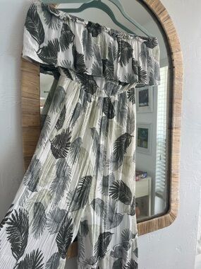 Strapless romper  jumpsuit S